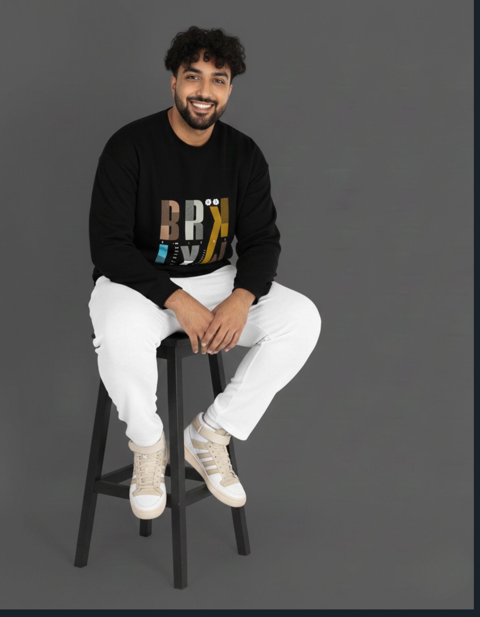 Brooklyn Edition 320 GSM Cotton Sweatshirt | NYC Streetwear Graphic | Super Combed