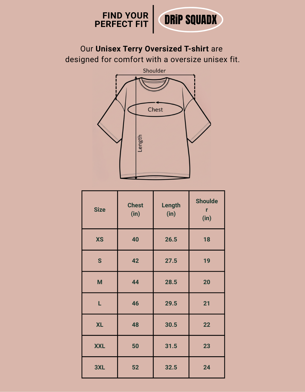 क्लियरेंस सेल - ओवरसाइज़्ड रॉक ऑन टेरी कॉटन टी-शर्ट
