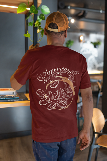 Drip SquadX Unisex Oversize Americano Tshirt