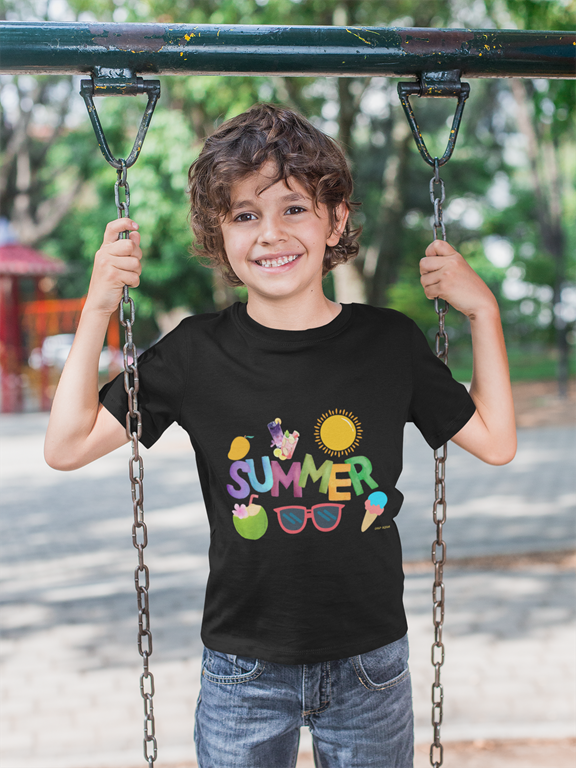 Drip SquadX Kids Rainbow Summer Tshirt