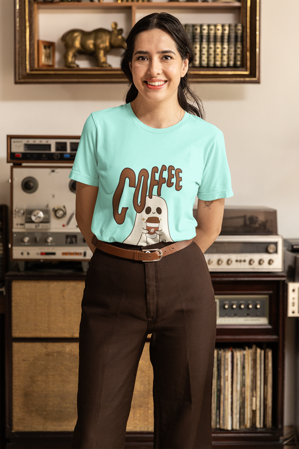 Drip SquadX Unisex Coffee Ghost Tshirt