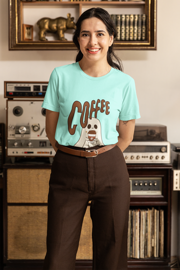 Drip SquadX Unisex Coffee Ghost Tshirt