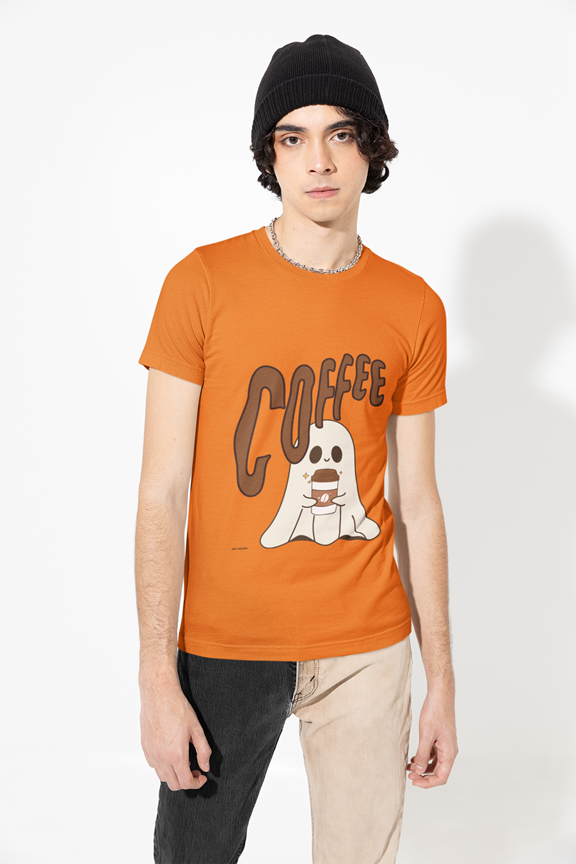 Drip SquadX Unisex Coffee Ghost Tshirt