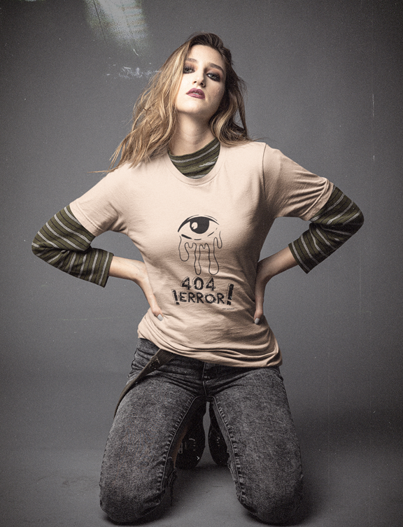 Drip SquadX Unisex 404 Error Tshirt
