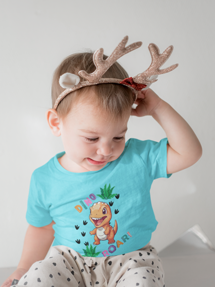 Drip SquadX Kids Tshirt Dino Roar