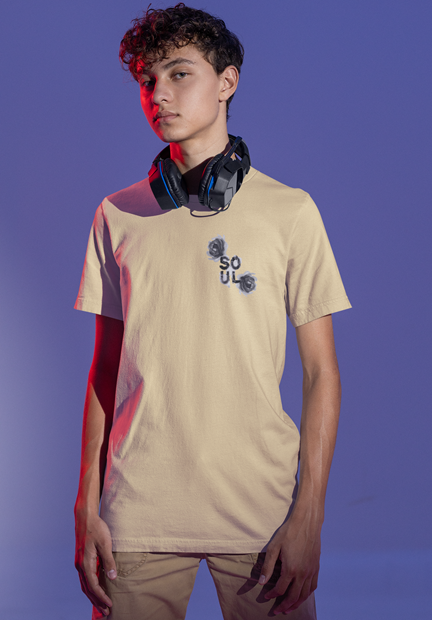 Drip SquadX Unisex Regular Fit Soul Tshirt