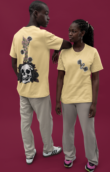 Drip SquadX Unisex Regular Fit Soul Tshirt