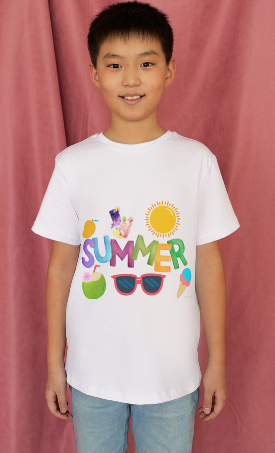 Drip SquadX Kids Rainbow Summer Tshirt