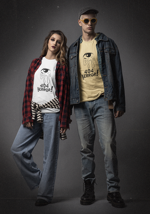 Drip SquadX Unisex 404 Error Tshirt