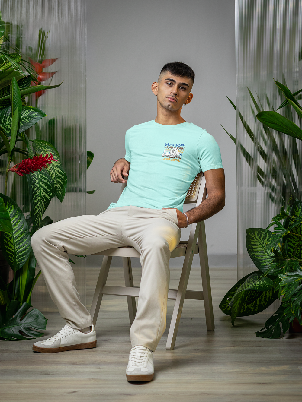 Drip SquadX Unisex Regular Fit Work Tshirt