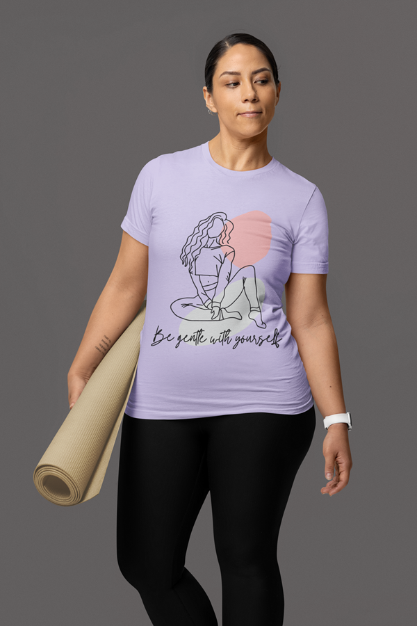 Drip SquadX Women Be gentle with your self Tshirt