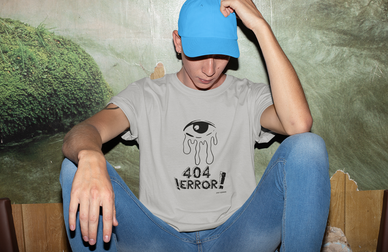 Drip SquadX Unisex 404 Error Tshirt