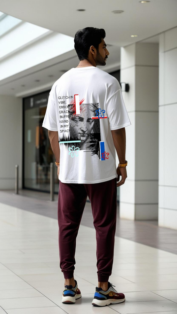 Drip SquadX Glitchcore Unisex Standard Oveersize Tshirt