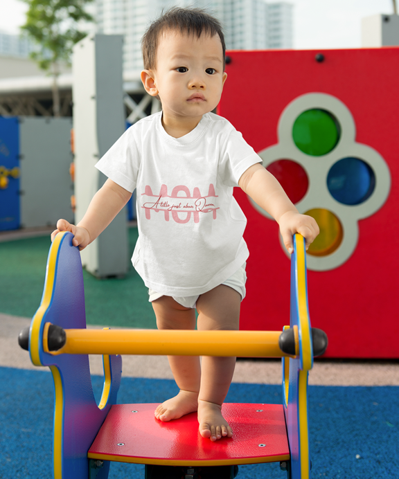 Drip SquadX Toddlers Mom Above Queen Tshirt