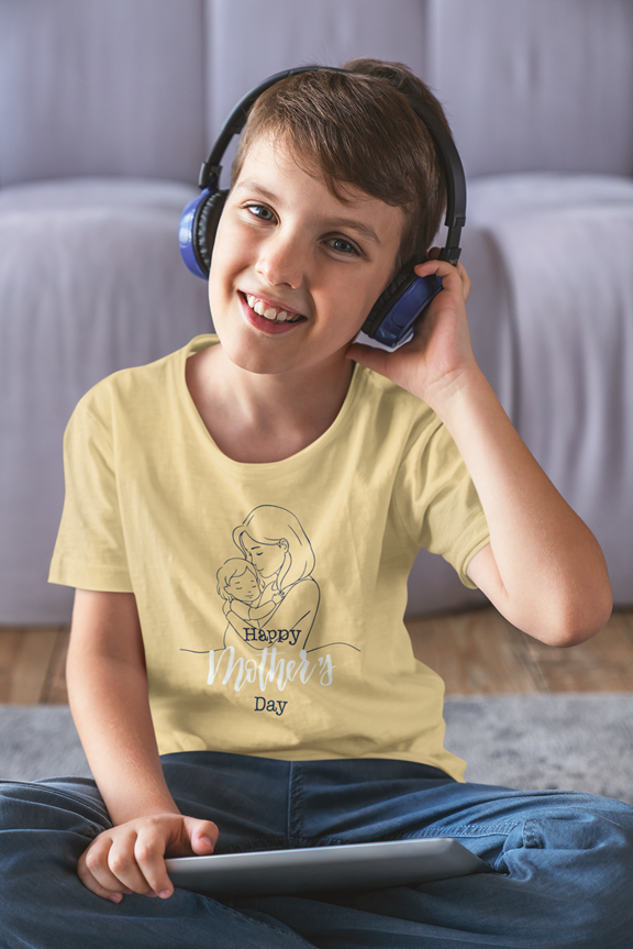 Drip SquadX Kid's Happy Mother's Day Tshirt