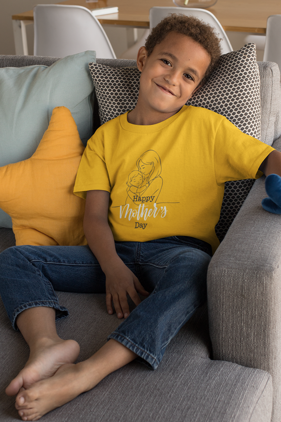 Drip SquadX Kid's Happy Mother's Day Tshirt