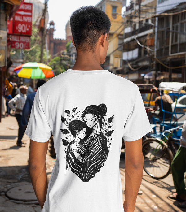 Drip SquadX Unisex Oversizd Mom Bond Tshirt
