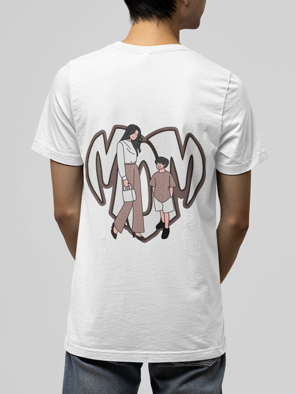Drip SquadX Unisex Mom’s the Boss. I Bring the Chaos. – Double-Sided Tee for Tweens & Teens