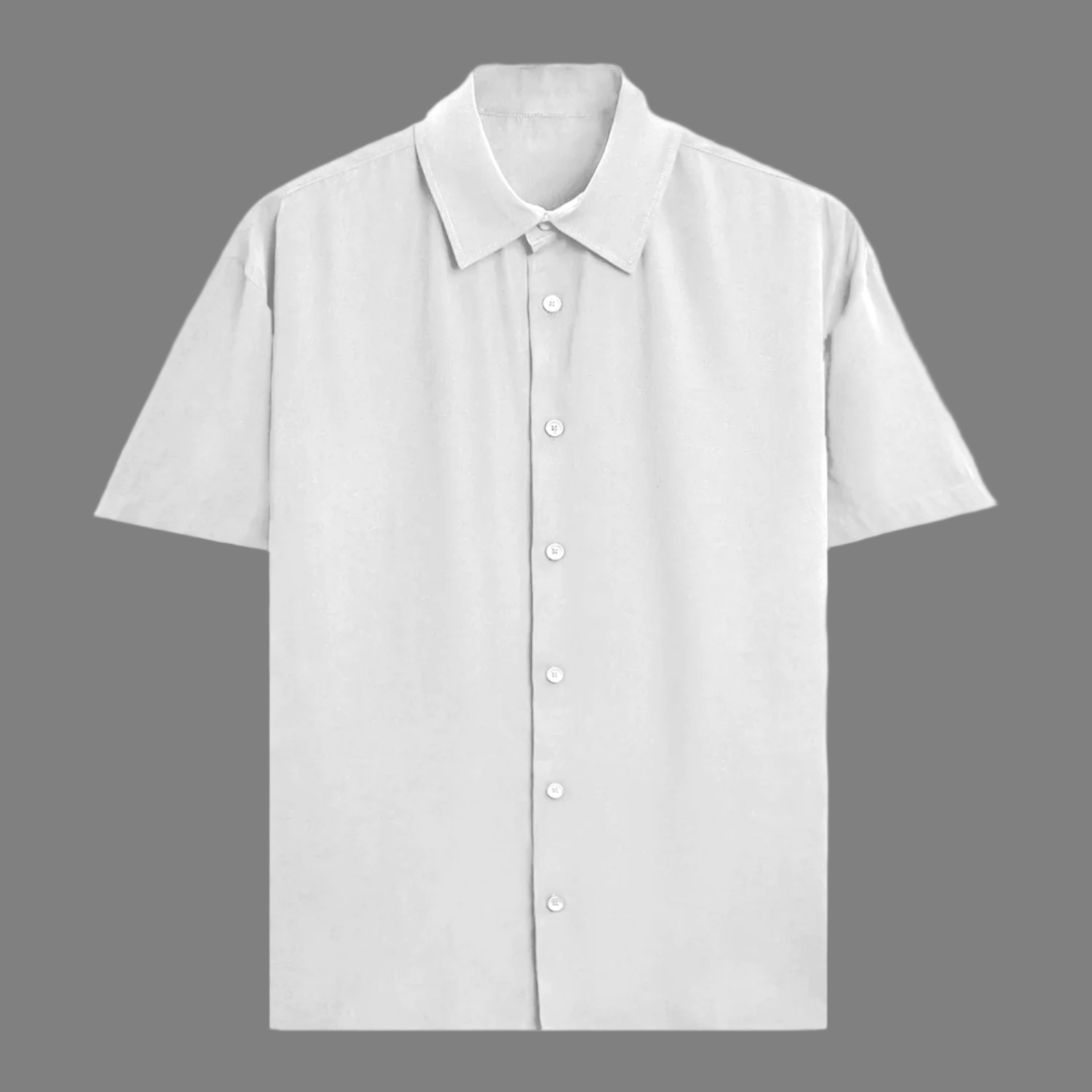 Unisex oversized Plain Knitted shirts White 240 GSM Premium cotton | Dripsquadx
