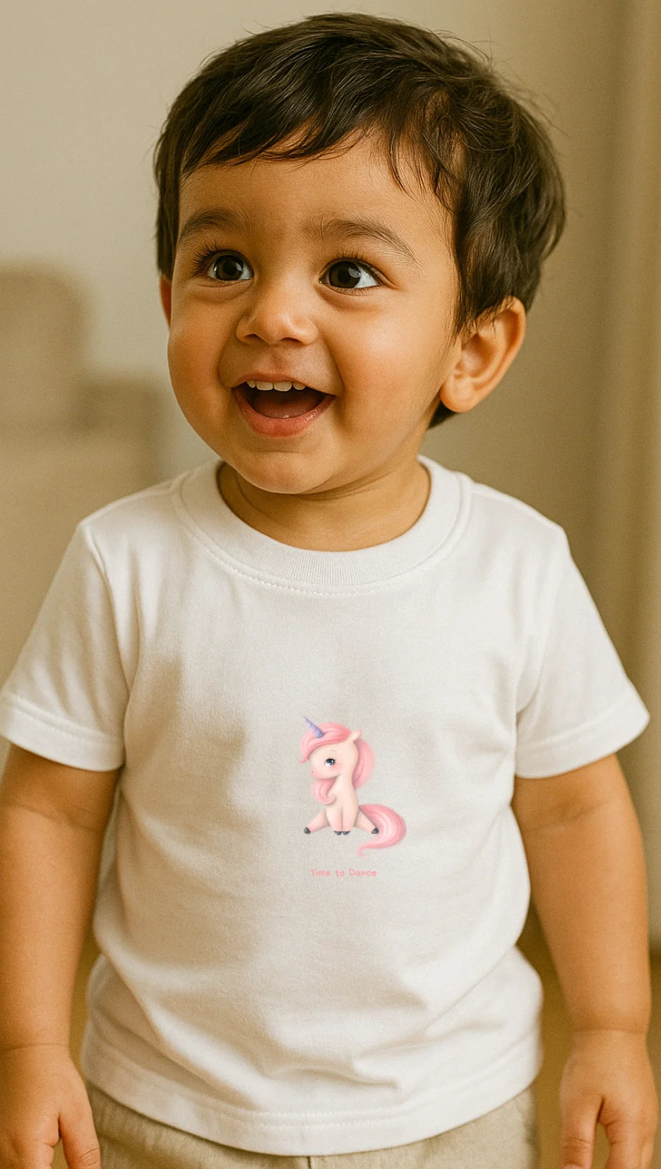 Toddler's Pony Premium Cotton Tshirt