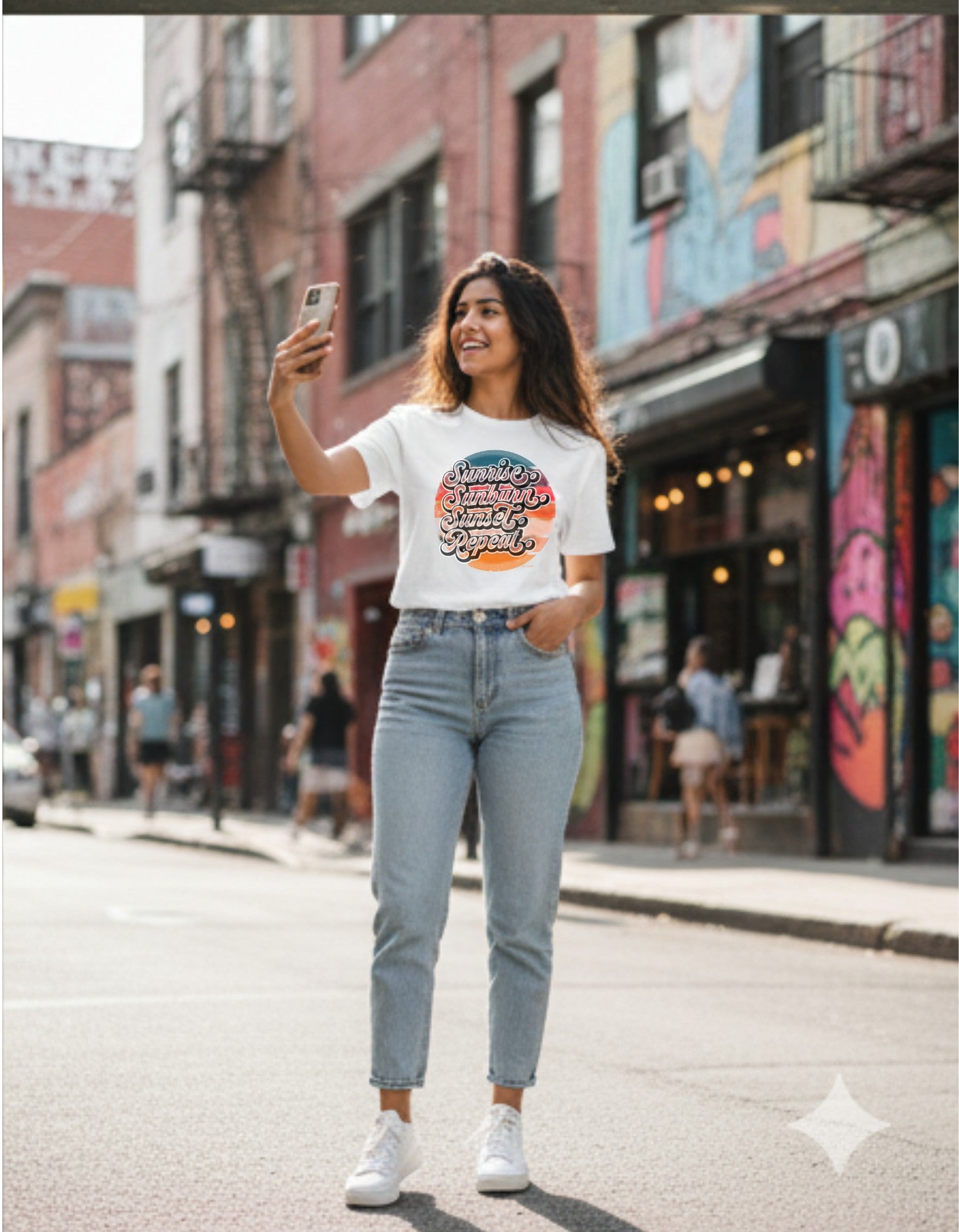 Sunrise Tee | Recycled Fiber Tshirt Drop – DripSquadX