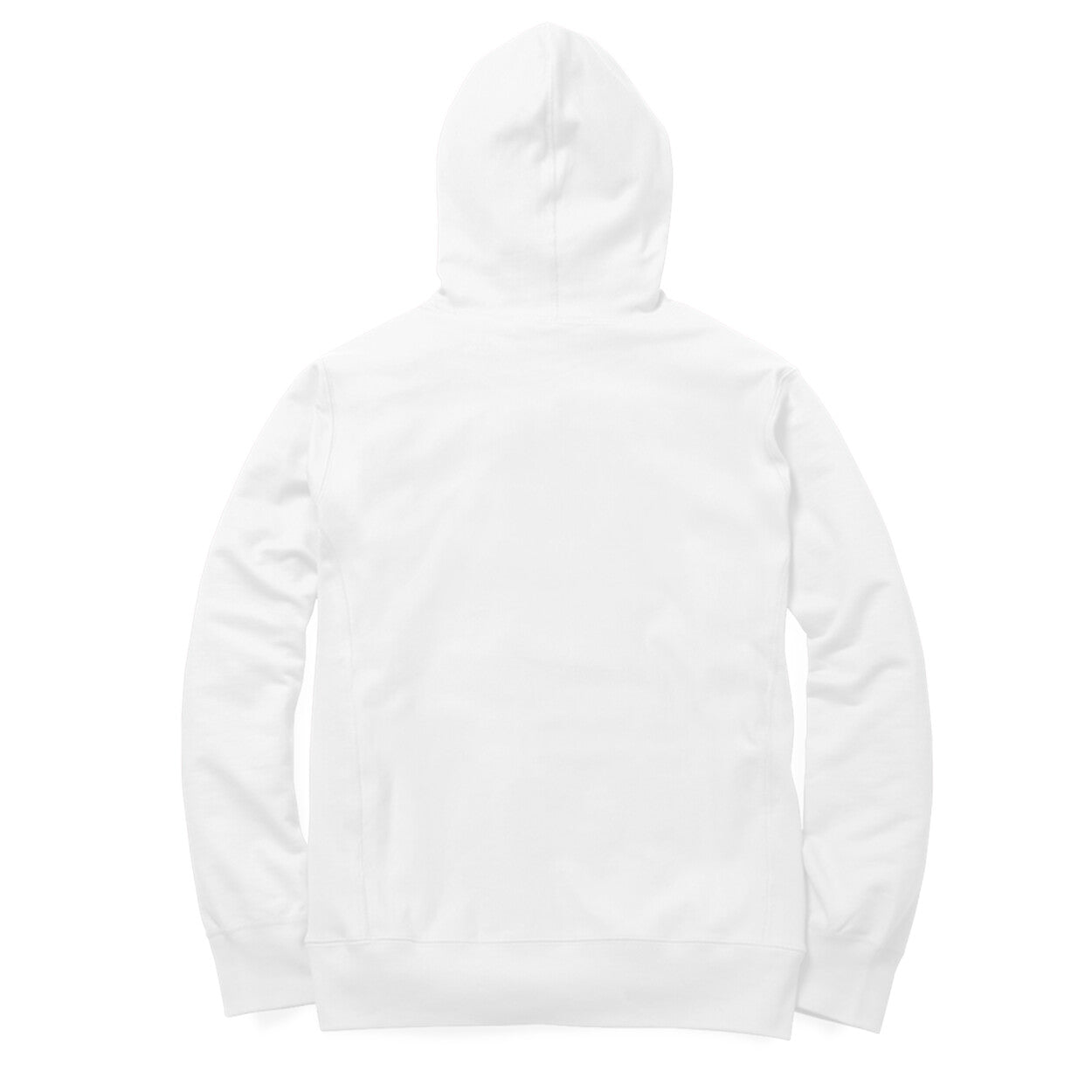Unisex Bruh Hoodie White 300 GSM Premium cotton | Dripsquadx