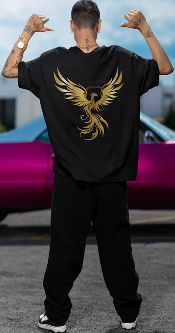 DripSquadx Phoenix Risen Unisex Oversized T-Shirt