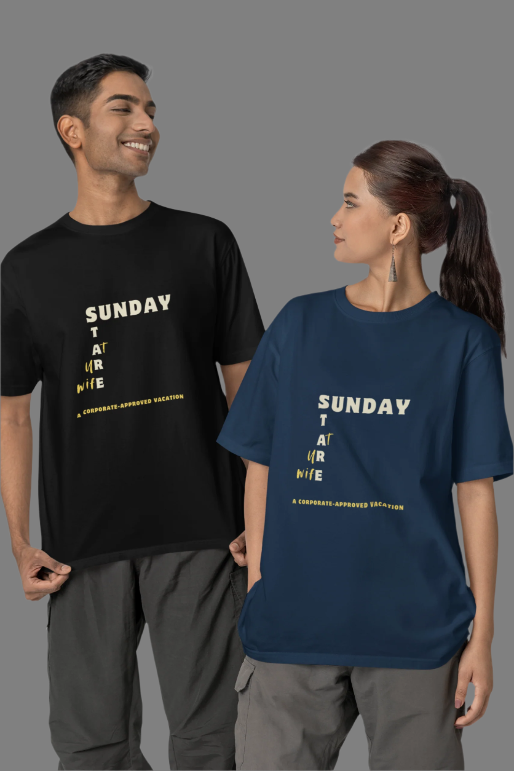 Drip SquadX Stare at Ur Wife Oversize Tshirt