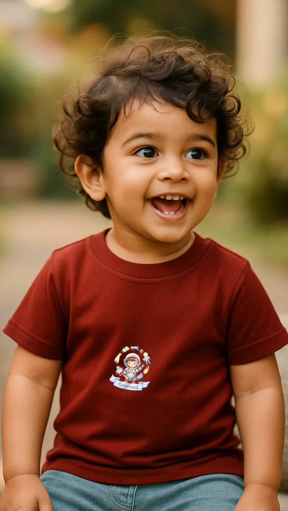 Toddler's Astronaut Premium Cotton Tshirt