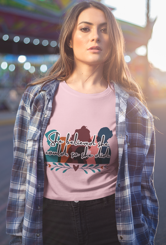 Drip SquadX Women She Crop Top