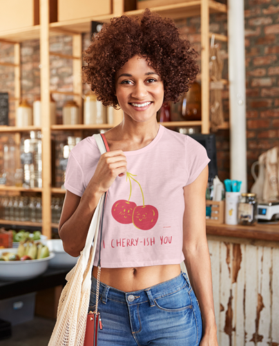 Drip SquadX Women ICherishYou Crop Top