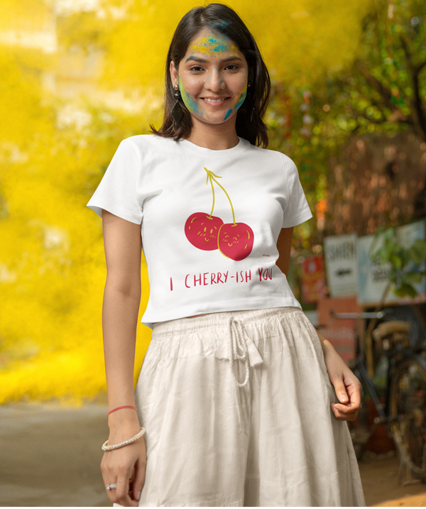 Drip SquadX Women ICherishYou Crop Top