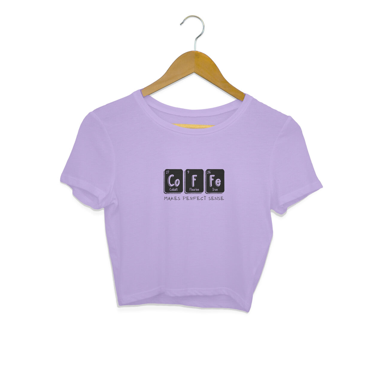 Drip SquadX Coffee Makes perfect Sense Crop Top