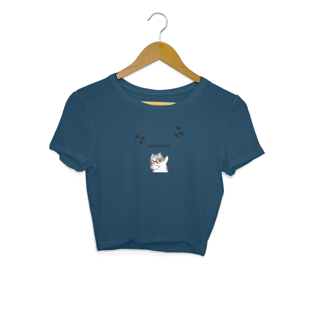 Drip SquadX Purrfectly Cute Crop Top