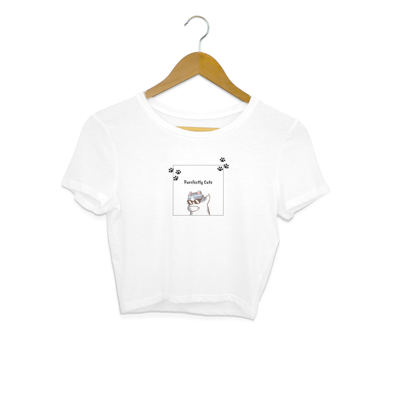 Drip SquadX Purrfectly Cute Crop Top