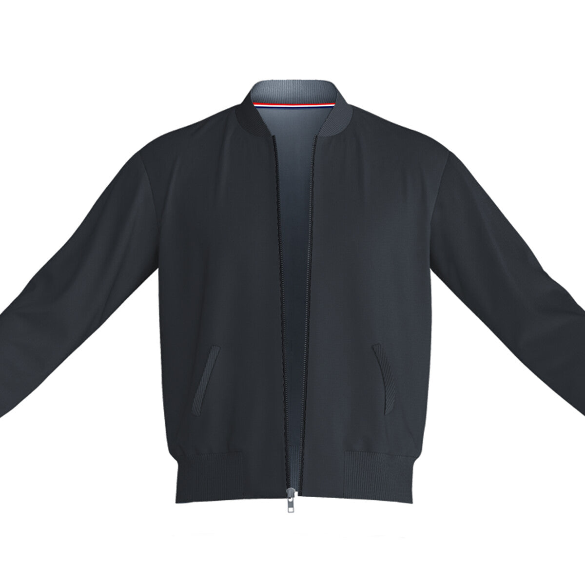 Unisex Hey Boo Bomber Jacket Black 240 GSM Premium cotton | Dripsquadx