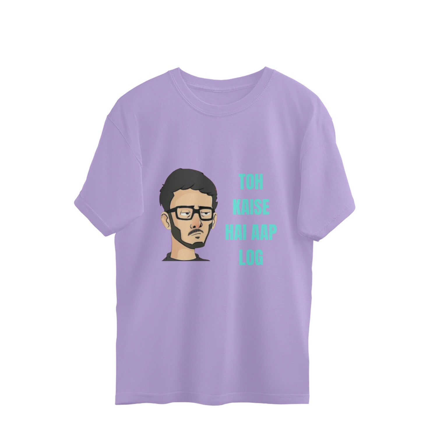 Drip Squadx Gamer Kaise hai App Oversized Tshirt