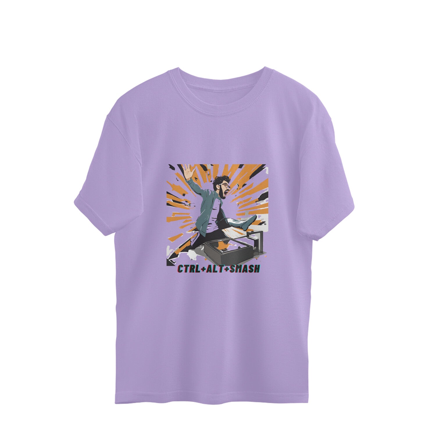 Drip Squadx Gamer Rage Oversized Tshirt