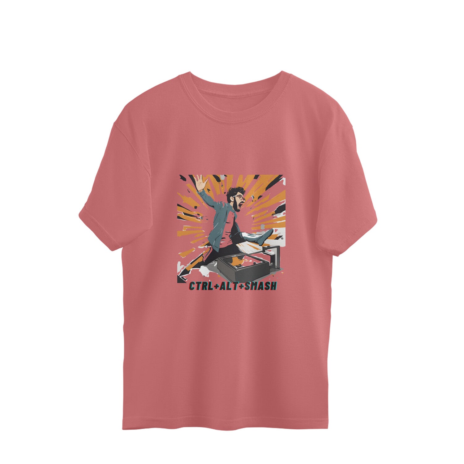 Drip Squadx Gamer Rage Oversized Tshirt