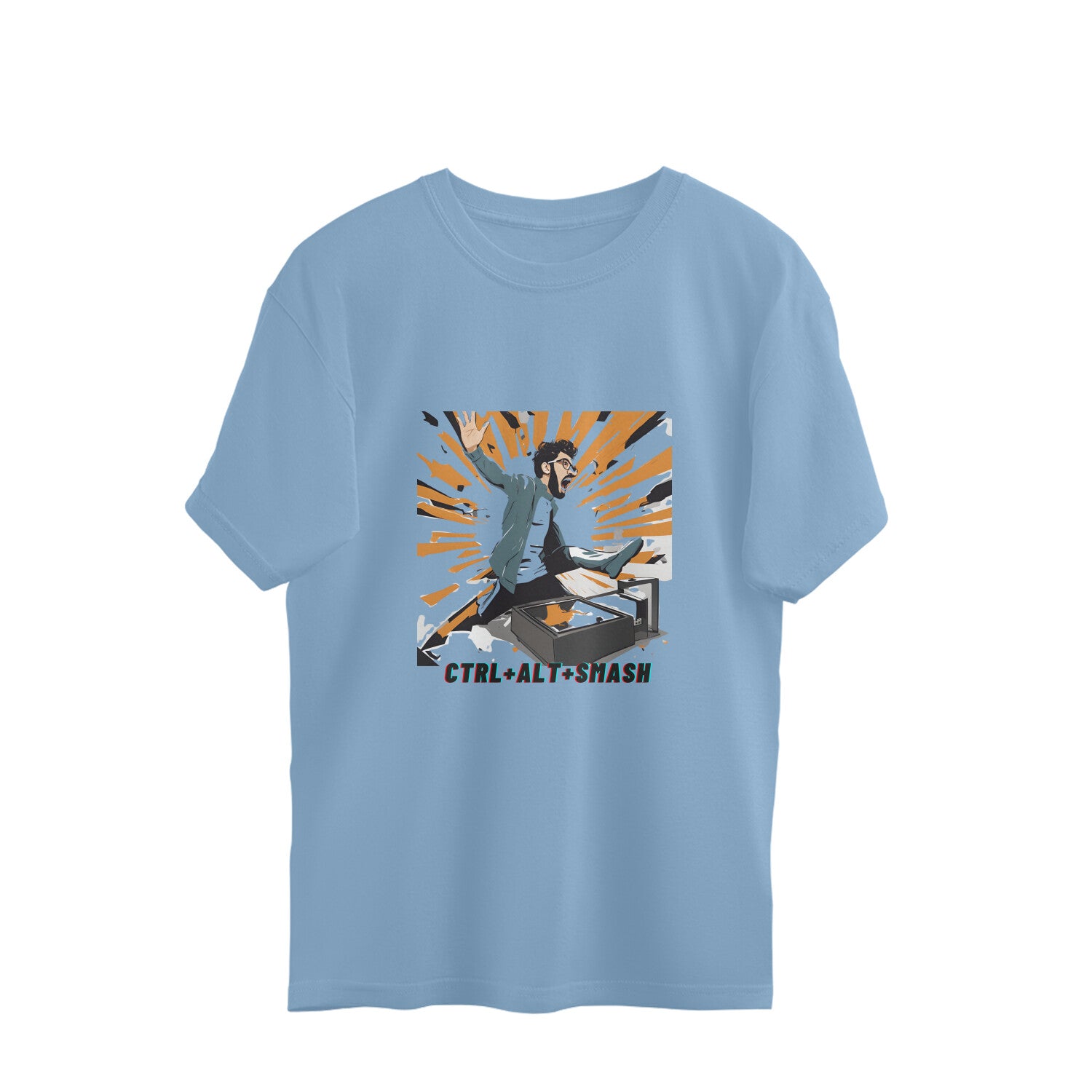 Drip Squadx Gamer Rage Oversized Tshirt
