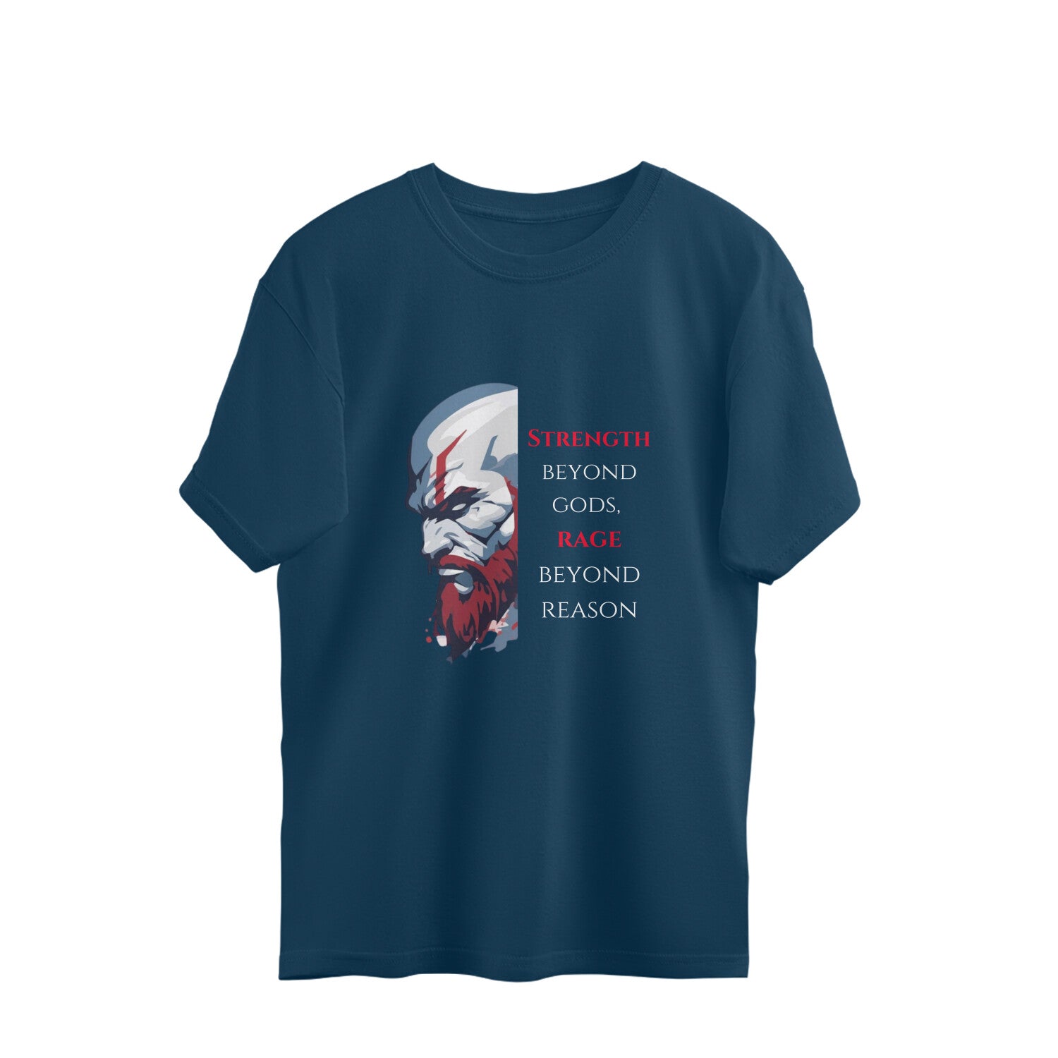 Drip Squadx Gamer Karto's Strength Oversized Tshirt Dark