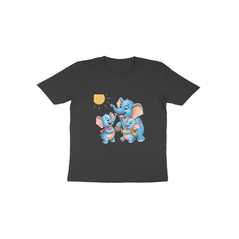 Drip SquadX Kids Happy Elephant Family Tshirt