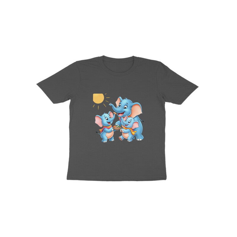 Drip SquadX Kids Happy Elephant Family Tshirt