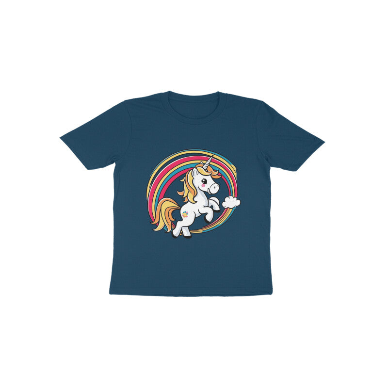 Drip Squadx Kids Unicorn Rainbow T-shirt