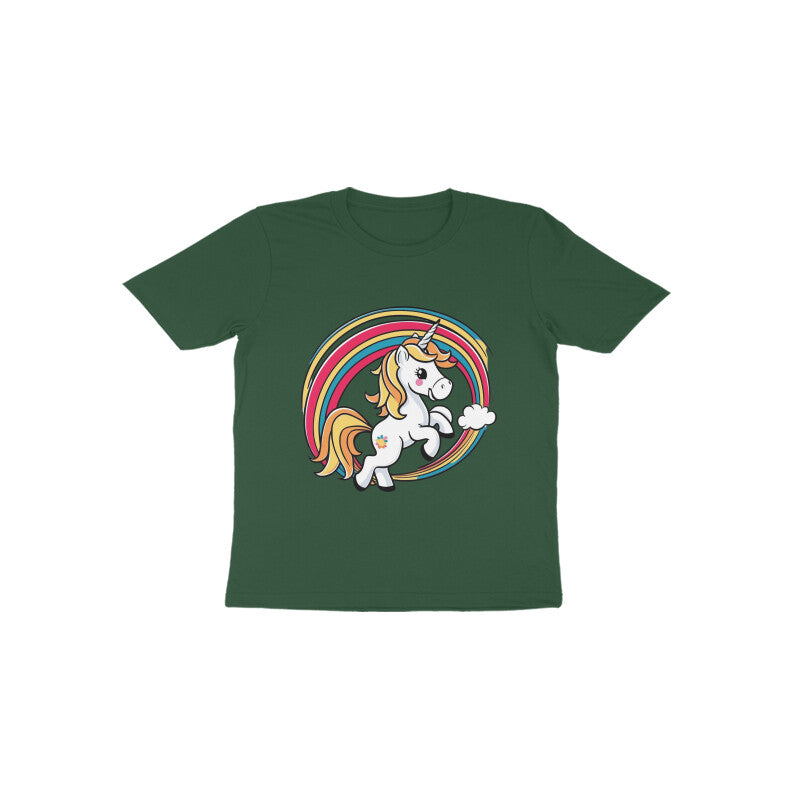 Drip Squadx Kids Unicorn Rainbow T-shirt