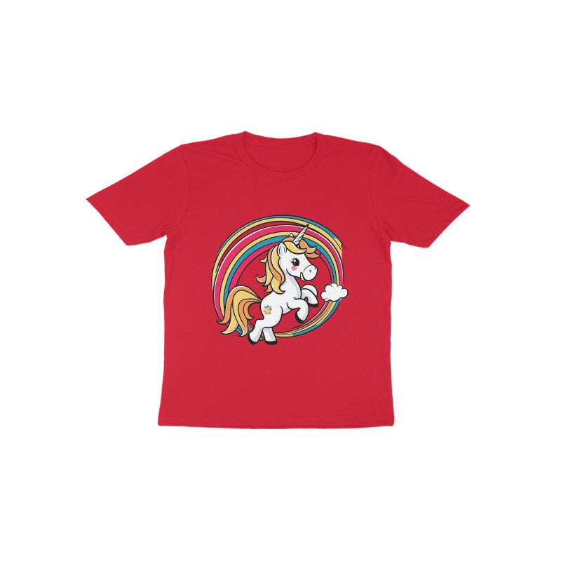 Drip Squadx Kids Unicorn Rainbow T-shirt