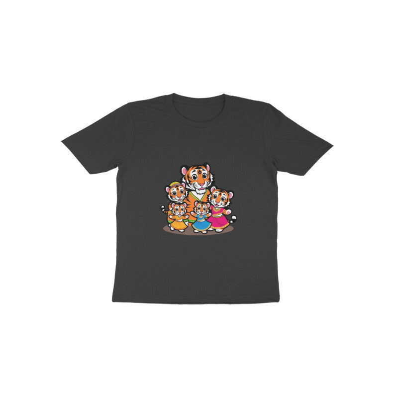 Drip SquadX Kids Indian Tiger Family T-shirt