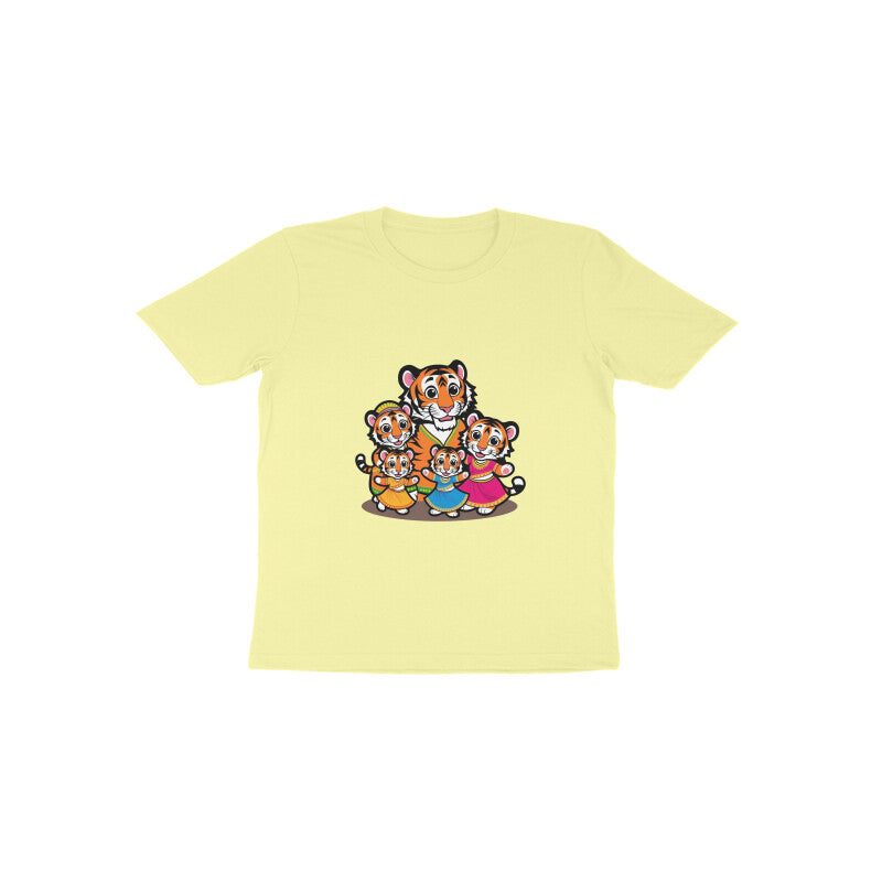 Drip SquadX Kids Indian Tiger Family T-shirt