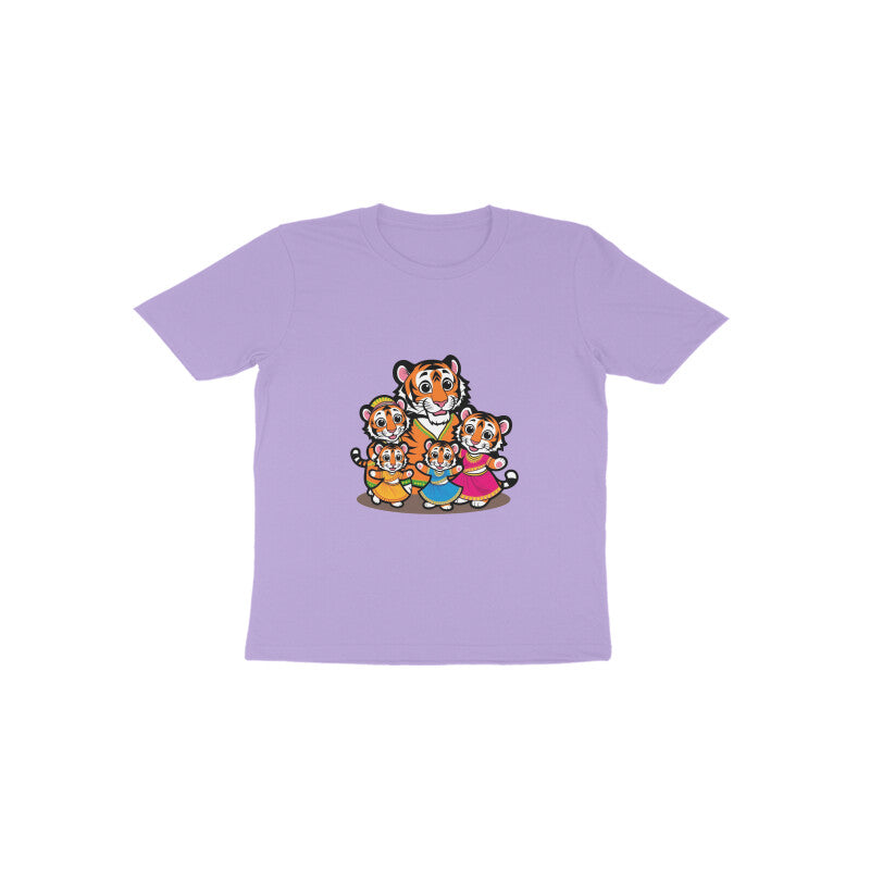 Drip SquadX Kids Indian Tiger Family T-shirt