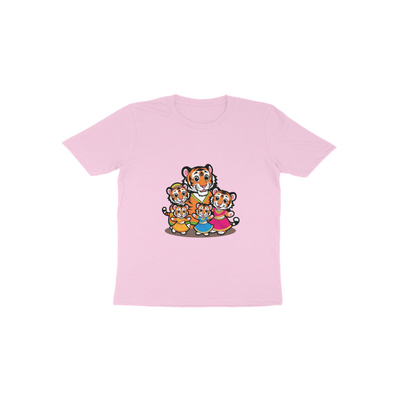 Drip SquadX Kids Indian Tiger Family T-shirt